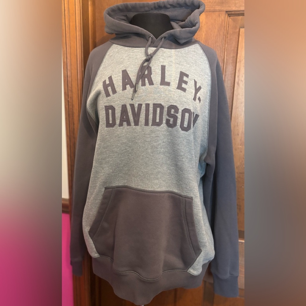 Harley-Davidson Men's Gray Hoodie size XL